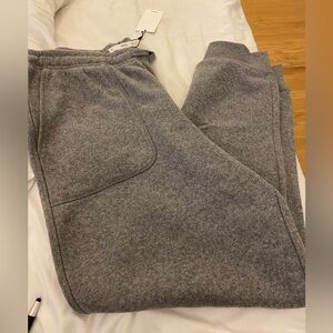 NWT mango brand grey joggers
